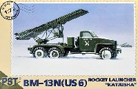 PST 1/72 AFVモデル ロシア BM-13N カチューシャ スチュードベイカー US6車台