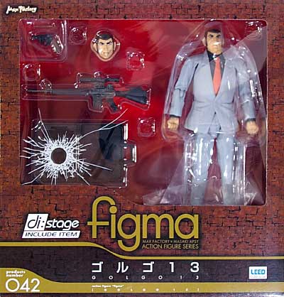 figma(フィグマ) 042 ゴルゴ13(ゴルゴサーティン) 完成品 可動フィギュア マックスファクトリー