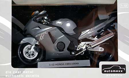 ホンダ CBR1100XX スーパーブラックバード (シルバー) 完成品 (アオシマ 1/12 完成品バイクシリーズ No.0079935) 商品画像