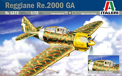 レジアーネ Re2000 GA プラモデル (イタレリ 1/72 航空機シリーズ No.1272) 商品画像