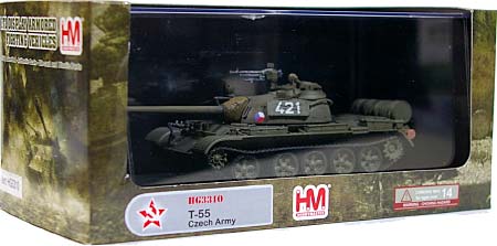T-55 チェコスロバキア陸軍 完成品 (ホビーマスター 1/72 グランドパワー シリーズ No.HG3310) 商品画像