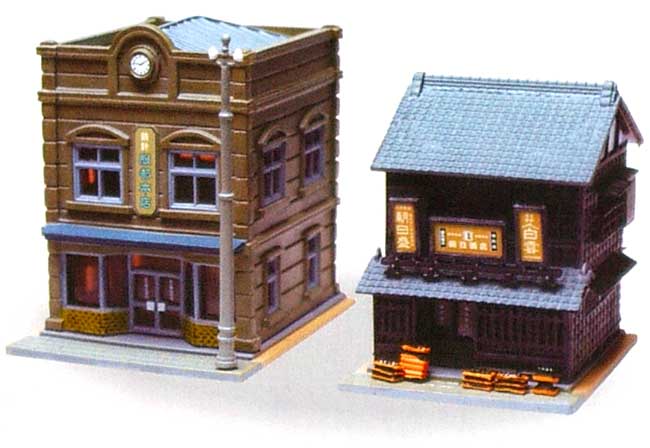 時計店・酒屋 1 プラモデル (トミーテック 建物コレクション （ジオコレ） No.222996) 商品画像_1