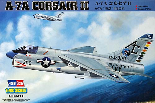 A-7A コルセア2 プラモデル (ホビーボス 1/48 エアクラフト シリーズ No.80342) 商品画像
