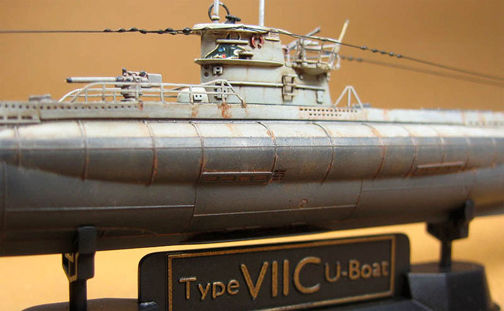 ドイツ海軍 潜水艦 Uボート タイプ 7C プラモデル (AFV CLUB 1/350 潜水艦 No.SE73503) 商品画像_2