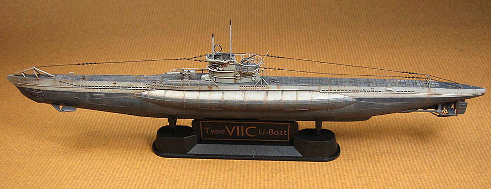 ドイツ海軍 潜水艦 Uボート タイプ 7C プラモデル (AFV CLUB 1/350 潜水艦 No.SE73503) 商品画像_3