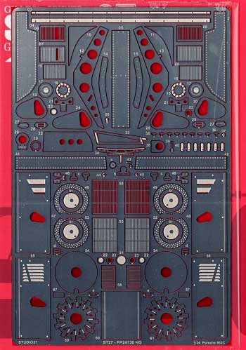 ポルシェ 962C HG グレードアップパーツ エッチング (スタジオ27 ツーリングカー/GTカー デティールアップパーツ No.FP24130HG) 商品画像