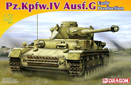 ドイツ 4号戦車 Ausf.G 初期生産型 (Pz.Kpfw.4 Ausf.G) プラモデル (ドラゴン 1/72 ARMOR PRO (アーマープロ) No.旧7278) 商品画像