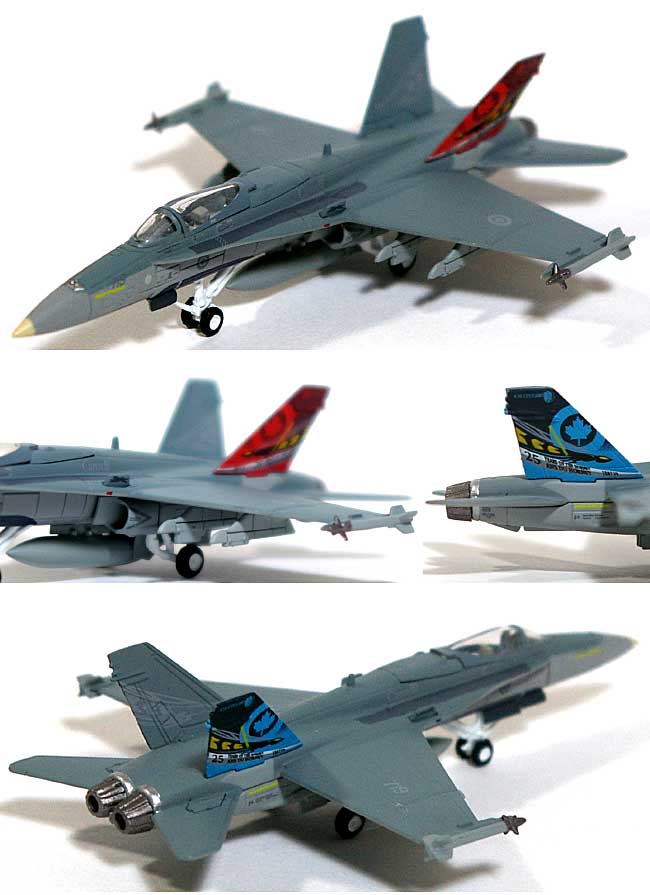 CF-18 ホーネット カナダ空軍 第410飛行隊 クーガーズ ホーネット運用25周年記念 完成品 (ヘルパ herpa Wings （ヘルパ ウイングス） No.552660) 商品画像_1