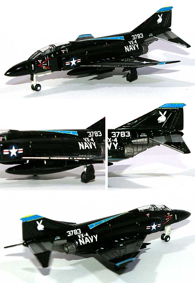 F-4J ファントム 2 アメリカ海軍 VX-4 エヴァリュエイターズ ヴァンディーワン (完成品)