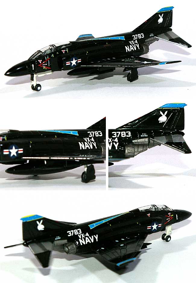 F-4J ファントム 2 アメリカ海軍 VX-4 エヴァリュエイターズ ヴァンディーワン 完成品 (ヘルパ herpa Wings （ヘルパ ウイングス） No.552752) 商品画像_1