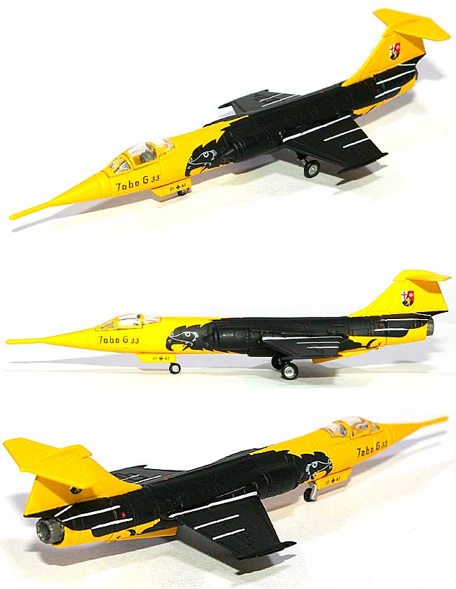 F-104G スターファイター ドイツ空軍 第33戦闘爆撃航空団 ラスト・フライト 完成品 (ヘルパ herpa Wings （ヘルパ ウイングス） No.552783) 商品画像_1