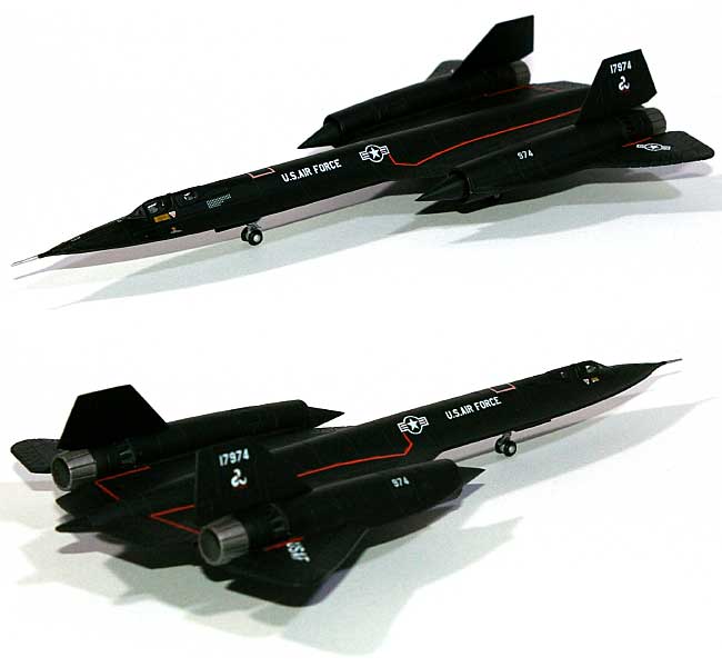 SR-71A ブラックバード アメリカ空軍 第9戦略偵察航空団 Ichiban 嘉手納基地 完成品 (ヘルパ herpa Wings （ヘルパ ウイングス） No.552769) 商品画像_1