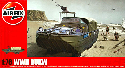 DUKW 水陸両用車 プラモデル (エアフィックス 1/76 ミリタリー No.02316V) 商品画像