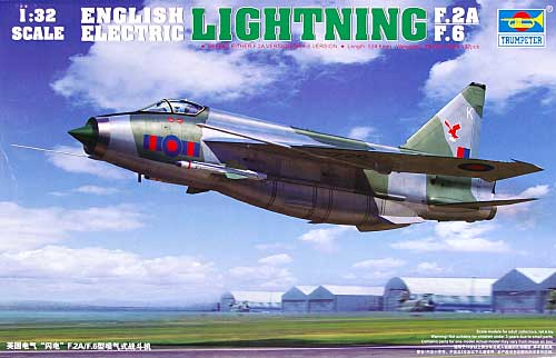 BAC ライトニング F.2A/F.6 プラモデル (トランペッター 1/32 エアクラフトシリーズ No.02281) 商品画像