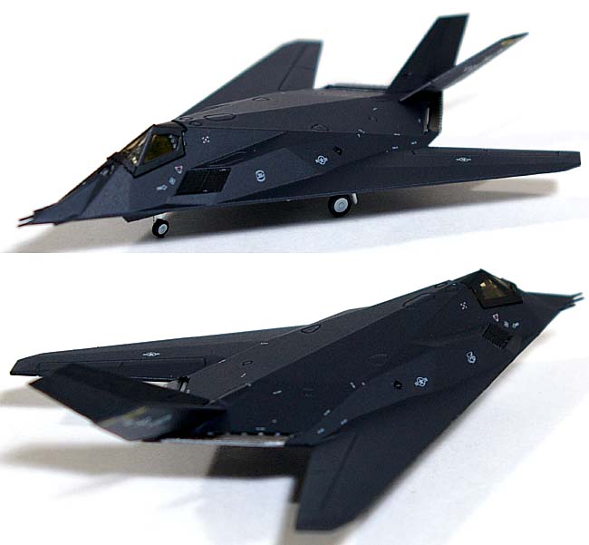 F-117A ナイトホーク 第49戦闘航空団 フォーティナイナーズ 第8戦闘飛行隊 ブラックシープ (スタンダードスキーム) 完成品 (ホーガンウイングス M-SERIES No.6504) 商品画像_1