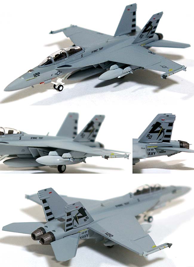 F/A-18F スーパーホーネット VX-23 ソルティドッグス SD122 ラインジェット 2005年 (ロービジ) 完成品 (ホーガンウイングス M-SERIES No.6467) 商品画像_1