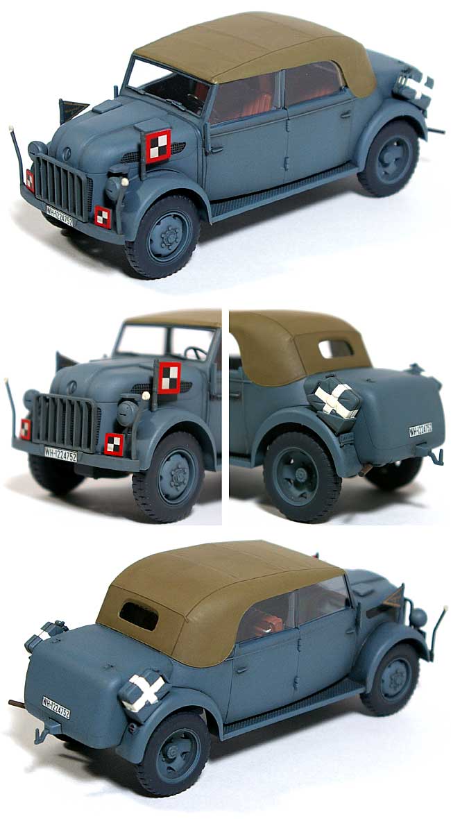 ドイツ 大型軍用指揮官車 コマンドワーゲン (完成品) 完成品 (タミヤ 1/48 ミリタリーミニチュアコレクション No.040) 商品画像_2