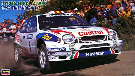 トヨタ カローラ WRC 1999 フィンランドラリー プラモデル (ハセガワ 1/24 自動車 限定生産 No.20206) 商品画像