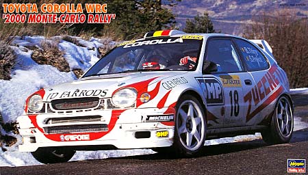 トヨタ カローラ WRC 2000 モンテカルロラリー プラモデル (ハセガワ 1/24 自動車 限定生産 No.20210) 商品画像