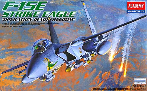 F-15E ストライクイーグル プラモデル (アカデミー 1/48 Scale Aircrafts No.12215) 商品画像