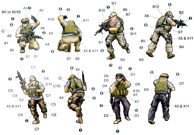 PMC イン イラク 2005 要人警護 1/35 トランペッター