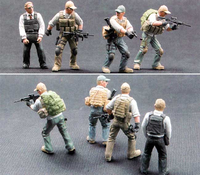 PMC イン イラク 2005 要人警護 1/35 トランペッター