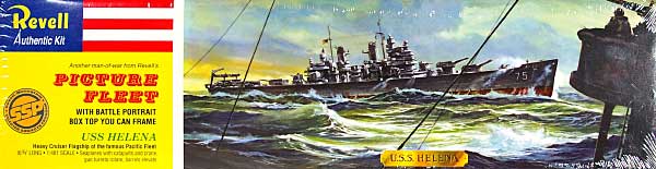 USS ヘレナ (SSP) プラモデル (レベル Ships（艦船関係モデル） No.85-0370) 商品画像