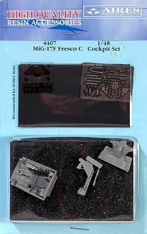 MiG-17F フレスコ C コクピットセット レジン (アイリス 1/48 航空機アクセサリー No.4407) 商品画像