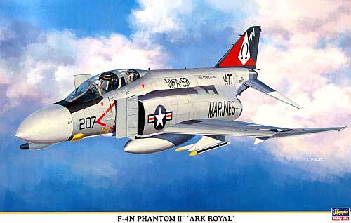 F-4N ファントム 2 アークロイヤル プラモデル (ハセガワ 1/48 飛行機 限定生産 No.09878) 商品画像