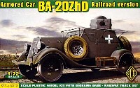 ソ連 BA-20ZhD 鉄道警戒装甲車