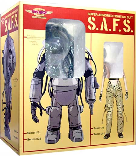 SUPER ARMORED FIGHＴING SUIT S.A.F.S. フィギュア (メディコム・トイ マシーネン・クリーガー No.002) 商品画像