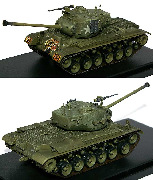 M46 パットン 朝鮮戦争 タイガーフェイス 完成品 (ホビーマスター 1/72 グランドパワー シリーズ No.HG3704) 商品画像_1