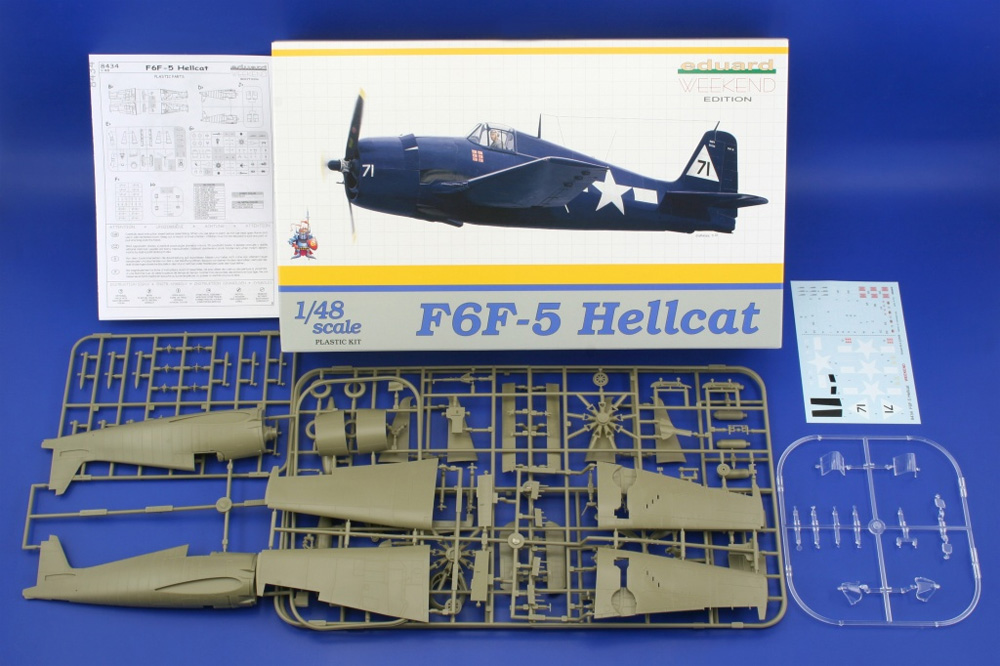 F6F-5 ヘルキャット プラモデル (エデュアルド 1/48 ウィークエンド エディション No.8434) 商品画像_1