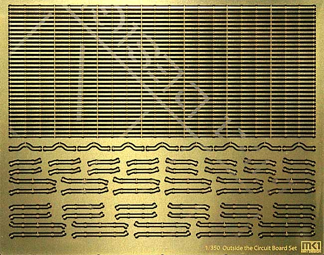 日本海軍 舷外消磁電路 エッチングパーツ エッチング (KA Models 艦船用 エッチングパーツ No.MS-35009) 商品画像_1