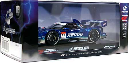 #17 KEIHIN NSX 2009 ミニカー (Bugzees SUPER GT 2009 シリーズ No.IA523A) 商品画像