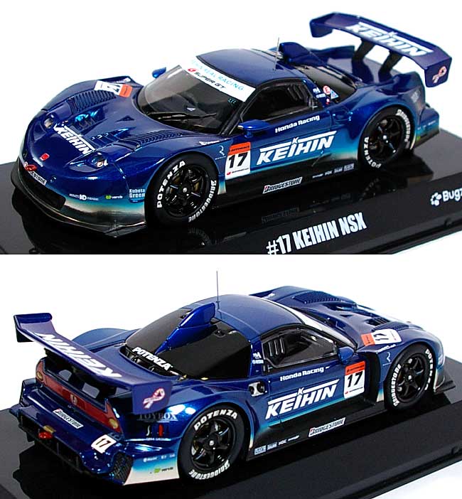 #17 KEIHIN NSX 2009 ミニカー (Bugzees SUPER GT 2009 シリーズ No.IA523A) 商品画像_1