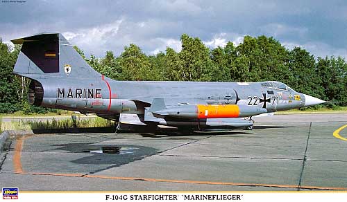 F-104G スターファイター ドイツ海軍 プラモデル (ハセガワ 1/32 飛行機 限定生産 No.08197) 商品画像