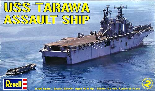 USS タラワ 強襲揚陸艦 プラモデル (レベル 1/720 艦船モデル No.05229) 商品画像