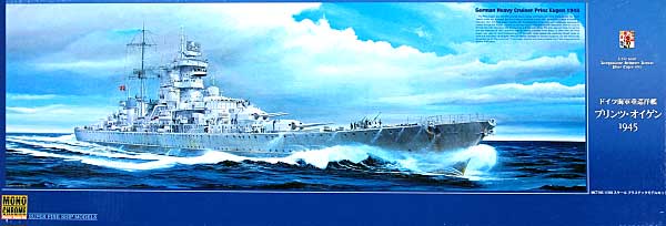 ドイツ海軍 重巡洋艦 プリンツ・オイゲン 1945 プラモデル (モノクローム 1/350 艦船モデル No.MCT105) 商品画像