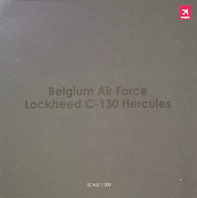 C-130 ハーキュリーズ ベルギー空軍 第20飛行隊 創設20周年 記念塗装機 完成品 (ホーガンウイングス 1/200 完成品モデル No.6412) 商品画像