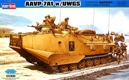 AAVP-7A1 新砲塔搭載車 プラモデル (ホビーボス 1/35 ファイティングビークル シリーズ No.82412) 商品画像