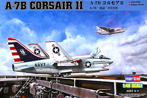 A-7B コルセア 2 プラモデル (ホビーボス 1/48 エアクラフト シリーズ No.80343) 商品画像