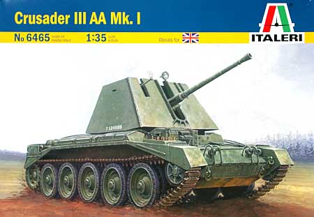 クルセーダー 3 対空戦車 Mk.1 プラモデル (イタレリ 1/35 ミリタリーシリーズ No.6465) 商品画像