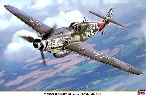 メッサーシュミット Bｆ109G-14/AS 第300戦闘航空団 プラモデル (ハセガワ 1/32 飛行機 限定生産 No.08198) 商品画像