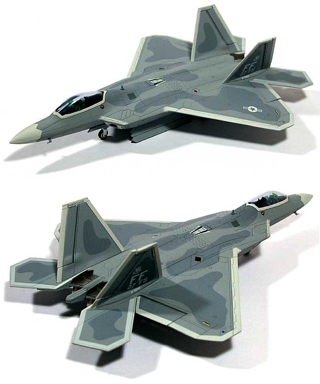 F-22A ラプター 第1戦闘航空団 第27戦闘飛行隊 03-4047 完成品 (ワールド・エアクラフト・コレクション 1/72スケール ダイキャストモデルシリーズ（現用機） No.72021) 商品画像_1