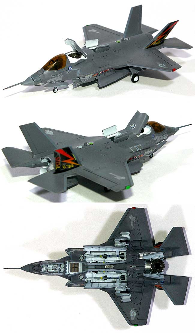F-35B ライトニング 2 統合攻撃戦闘機 プロトタイプ1号機 BF-1 垂直離陸型 完成品 (ピットロード コンプリート エアクラフト シリーズ （塗装済み完成品） No.SNM-002) 商品画像_1