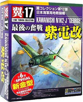 紫電改 最後の奮戦 プラモデル (童友社 翼コレクション No.017) 商品画像