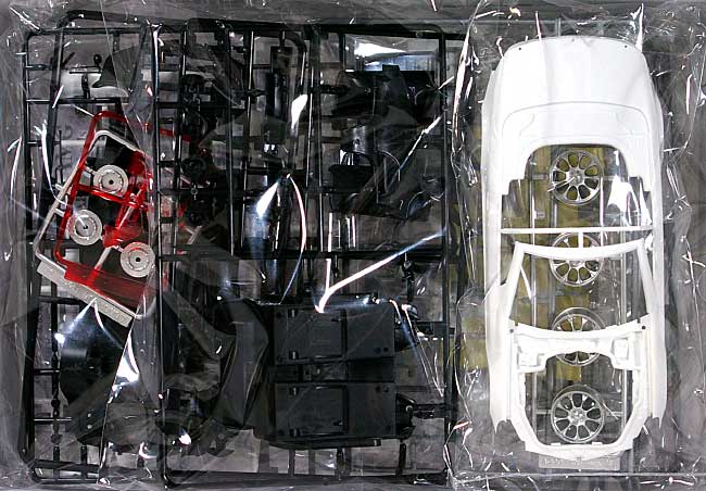 メルセデスベンツ SL 63 AMG Option Wheel プラモデル (アオシマ 1/24 ザ・ベストカーGT No.旧007) 商品画像_1