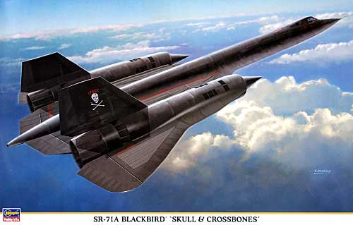 SR-71A ブラックバード スカル & クロスボーン プラモデル (ハセガワ 1/72 飛行機 限定生産 No.00983) 商品画像