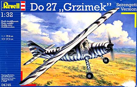 ドルニエ Do27 サファリ プラモデル (レベル 1/32 Aircraft No.04745) 商品画像